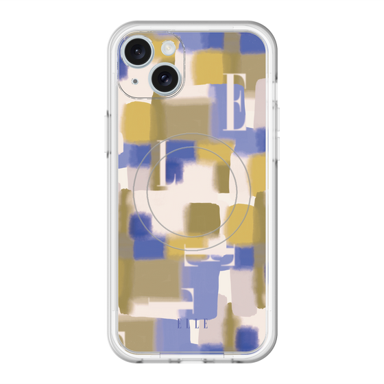 スリムプロテクションプレミアムケース with MagSafe［ ELLE - Iconics Prints4 ］