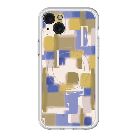 スリムプロテクションプレミアムケース with MagSafe［ ELLE - Iconics Prints4 ］