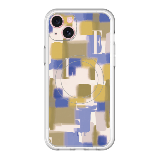 スリムプロテクションプレミアムケース with MagSafe［ ELLE - Iconics Prints4 ］