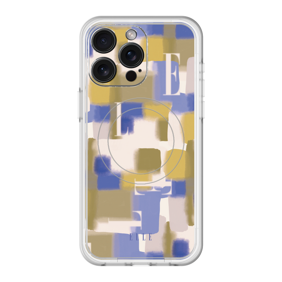 スリムプロテクションプレミアムケース with MagSafe［ ELLE - Iconics Prints4 ］