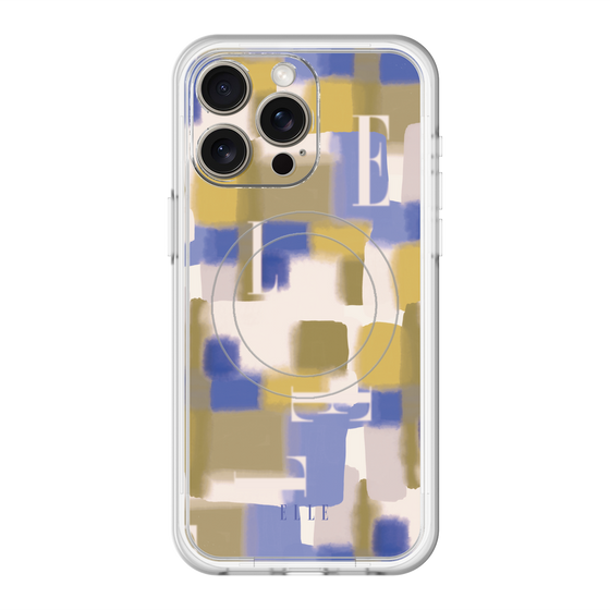スリムプロテクションプレミアムケース with MagSafe［ ELLE - Iconics Prints4 ］