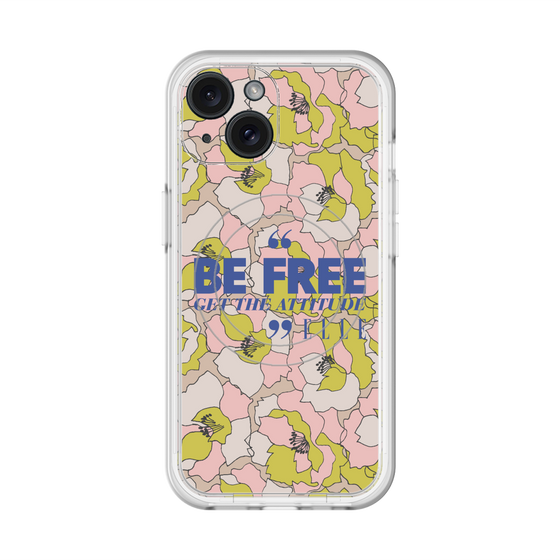 スリムプロテクションプレミアムケース with MagSafe［ ELLE - Be Free ］