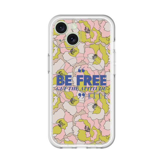 スリムプロテクションプレミアムケース with MagSafe［ ELLE - Be Free ］