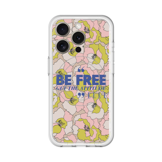 スリムプロテクションプレミアムケース with MagSafe［ ELLE - Be Free ］