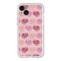 スリムプロテクションプレミアムケース with MagSafe［ ELLE - Cat Pattern - ピンク ］