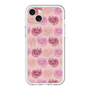 スリムプロテクションプレミアムケース with MagSafe［ ELLE - Cat Pattern - ピンク ］
