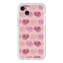 スリムプロテクションプレミアムケース with MagSafe［ ELLE - Cat Pattern - ピンク ］