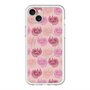 スリムプロテクションプレミアムケース with MagSafe［ ELLE - Cat Pattern - ピンク ］