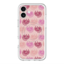 スリムプロテクションプレミアムケース with MagSafe［ ELLE - Cat Pattern - ピンク ］