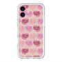スリムプロテクションプレミアムケース with MagSafe［ ELLE - Cat Pattern - ピンク ］
