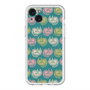 スリムプロテクションプレミアムケース with MagSafe［ ELLE - Cat Pattern - グリーン ］
