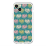 スリムプロテクションプレミアムケース with MagSafe［ ELLE - Cat Pattern - グリーン ］