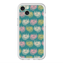 スリムプロテクションプレミアムケース with MagSafe［ ELLE - Cat Pattern - グリーン ］