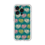 スリムプロテクションプレミアムケース with MagSafe［ ELLE - Cat Pattern - グリーン ］
