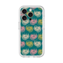スリムプロテクションプレミアムケース with MagSafe［ ELLE - Cat Pattern - グリーン ］