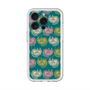 スリムプロテクションプレミアムケース with MagSafe［ ELLE - Cat Pattern - グリーン ］