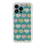 スリムプロテクションプレミアムケース with MagSafe［ ELLE - Cat Pattern - グリーン ］