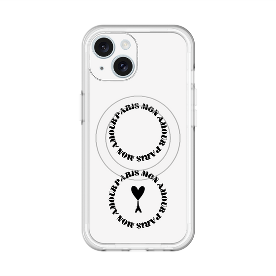 スリムプロテクションプレミアムケース with MagSafe［ ELLE - Mon Amour Paris ］