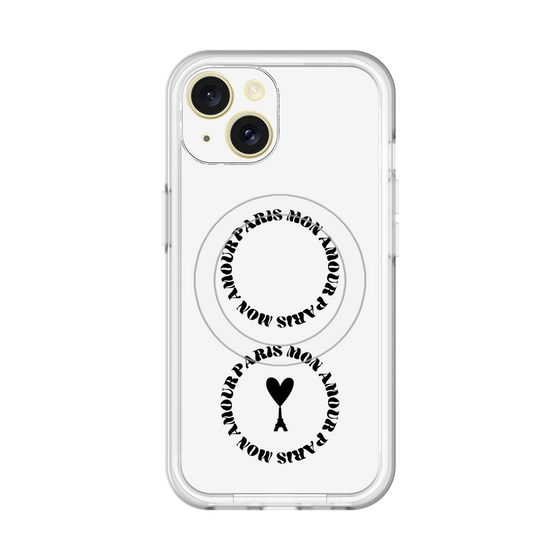 スリムプロテクションプレミアムケース with MagSafe［ ELLE - Mon Amour Paris ］