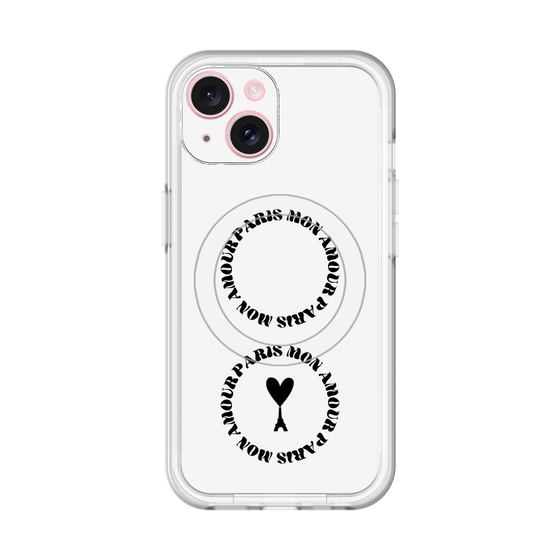 スリムプロテクションプレミアムケース with MagSafe［ ELLE - Mon Amour Paris ］