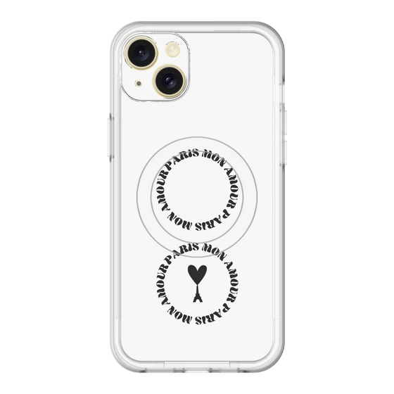 スリムプロテクションプレミアムケース with MagSafe［ ELLE - Mon Amour Paris ］