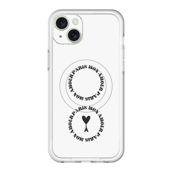 スリムプロテクションプレミアムケース with MagSafe［ ELLE - Mon Amour Paris ］