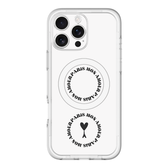 スリムプロテクションプレミアムケース with MagSafe［ ELLE - Mon Amour Paris ］