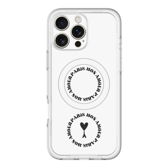 スリムプロテクションプレミアムケース with MagSafe［ ELLE - Mon Amour Paris ］