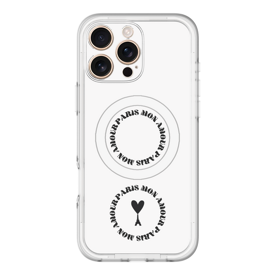 スリムプロテクションプレミアムケース with MagSafe［ ELLE - Mon Amour Paris ］