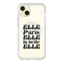 スリムプロテクションプレミアムケース with MagSafe［ ELLE - ELLE Paris ］