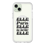 スリムプロテクションプレミアムケース with MagSafe［ ELLE - ELLE Paris ］