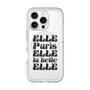 スリムプロテクションプレミアムケース with MagSafe［ ELLE - ELLE Paris ］