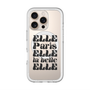 スリムプロテクションプレミアムケース with MagSafe［ ELLE - ELLE Paris ］