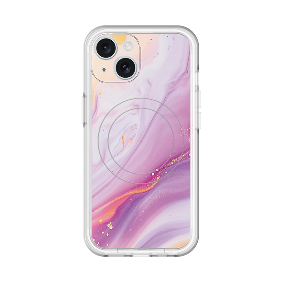 スリムプロテクションプレミアムケース with MagSafe［ Color Rain - オリジナル - Moonlit Mauve ］