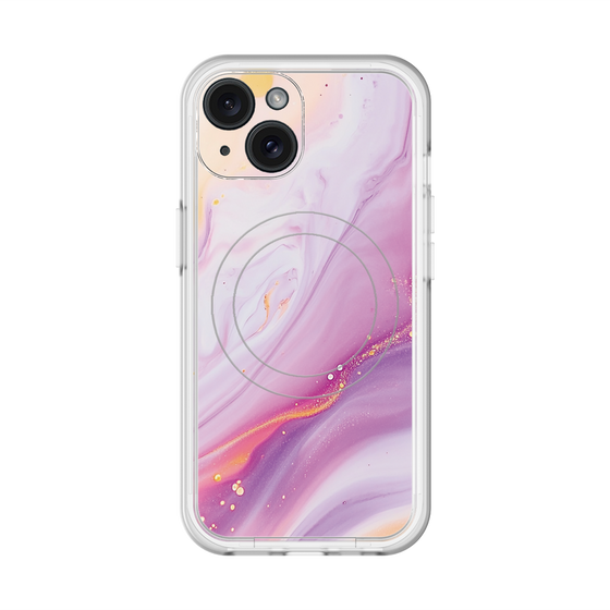 スリムプロテクションプレミアムケース with MagSafe［ Color Rain - オリジナル - Moonlit Mauve ］