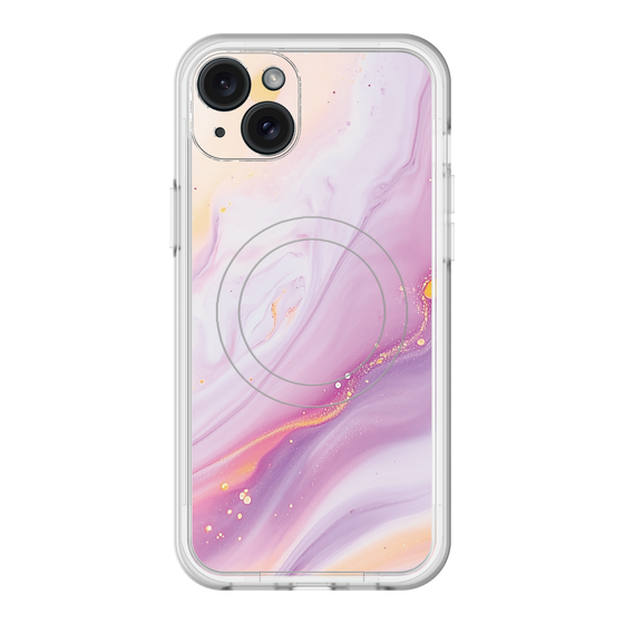 スリムプロテクションプレミアムケース with MagSafe［ Color Rain - オリジナル - Moonlit Mauve ］