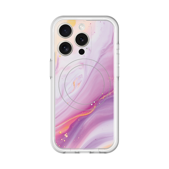 スリムプロテクションプレミアムケース with MagSafe［ Color Rain - オリジナル - Moonlit Mauve ］