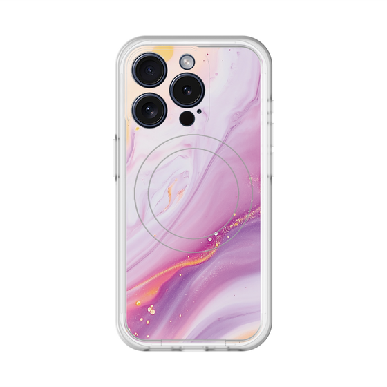 スリムプロテクションプレミアムケース with MagSafe［ Color Rain - オリジナル - Moonlit Mauve ］