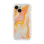スリムプロテクションプレミアムケース with MagSafe［ Color Rain - オリジナル - Tangerine Mist ］