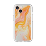 スリムプロテクションプレミアムケース with MagSafe［ Color Rain - オリジナル - Tangerine Mist ］