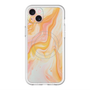 スリムプロテクションプレミアムケース with MagSafe［ Color Rain - オリジナル - Tangerine Mist ］