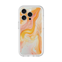 スリムプロテクションプレミアムケース with MagSafe［ Color Rain - オリジナル - Tangerine Mist ］