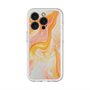 スリムプロテクションプレミアムケース with MagSafe［ Color Rain - オリジナル - Tangerine Mist ］