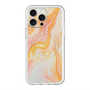 スリムプロテクションプレミアムケース with MagSafe［ Color Rain - オリジナル - Tangerine Mist ］