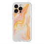 スリムプロテクションプレミアムケース with MagSafe［ Color Rain - オリジナル - Tangerine Mist ］