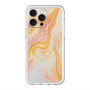 スリムプロテクションプレミアムケース with MagSafe［ Color Rain - オリジナル - Tangerine Mist ］