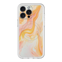 スリムプロテクションプレミアムケース with MagSafe［ Color Rain - オリジナル - Tangerine Mist ］