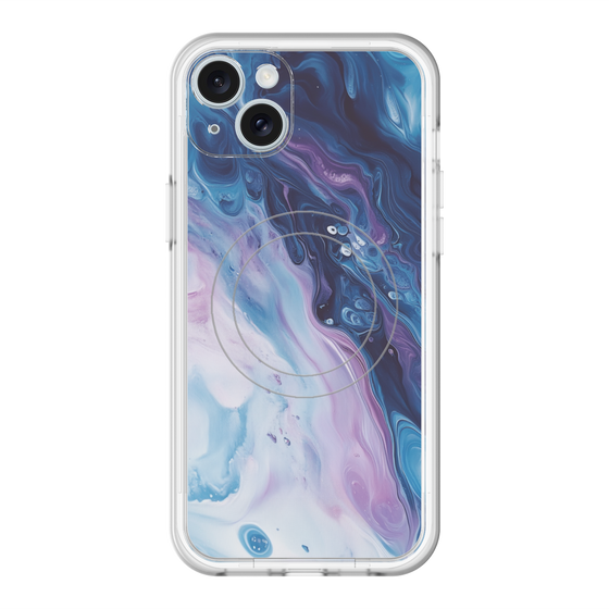スリムプロテクションプレミアムケース with MagSafe［ Color Rain - オリジナル - Twilight Ink ］