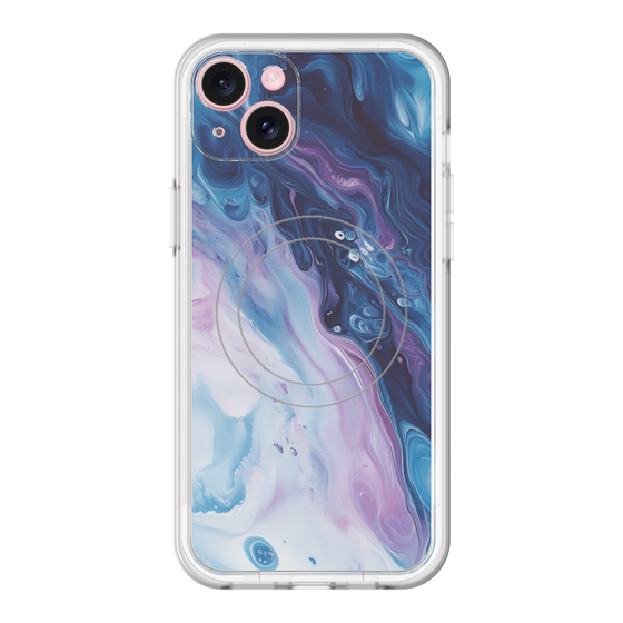 スリムプロテクションプレミアムケース with MagSafe［ Color Rain - オリジナル - Twilight Ink ］