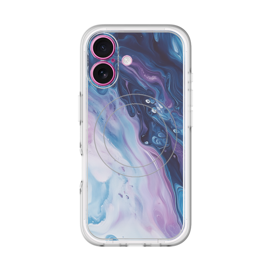 スリムプロテクションプレミアムケース with MagSafe［ Color Rain - オリジナル - Twilight Ink ］